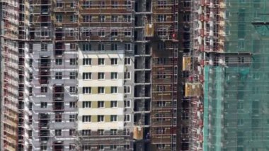 çok katlı bina inşaat altında