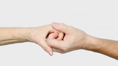 Adam el kadın elini tut