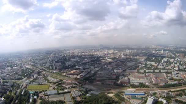 Riesenschatten aus Wolken — Stockvideo