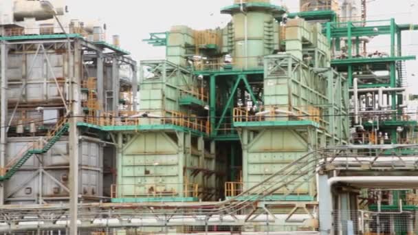 Oil-processing plant — Stock Video