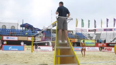 Moskova Grand Slam üzerinde plaj voleybolu