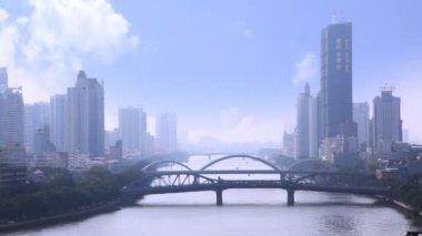 Jiefang köprü Pearl Nehri üzerinde