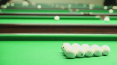 İlk atış bilardo topları tatili