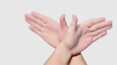 Eller yarasa jest göster adamım