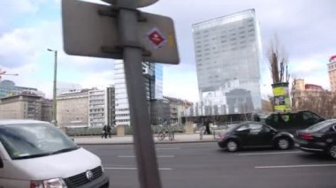 Şehir merkezinde trafik