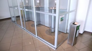 Havaalanında boş oda.