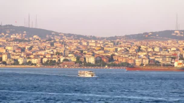 Maiden wieża w Stambule — Wideo stockowe