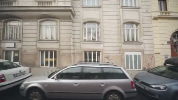 Viyana sokaklarında hareketi — Stok video