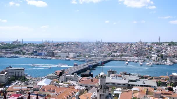 Puente de Galata — Vídeo de stock