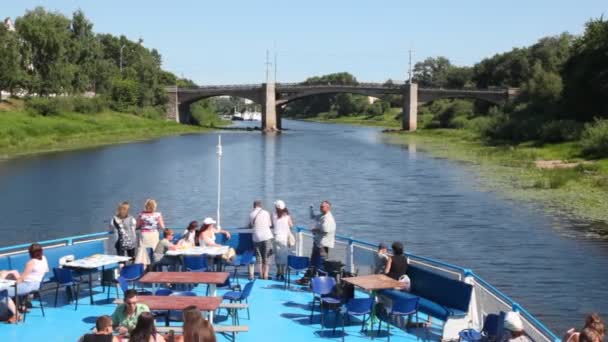 Pont principal du navire marchant — Video