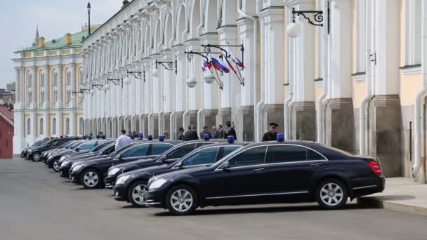 Bezpieczeństwa i rządowe samochody — Wideo stockowe