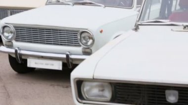 Sovyet sergi vintage otomobiller arabalar