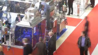 İnsanlar et ve süt Sergisi