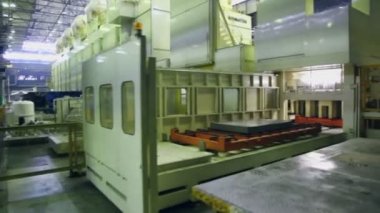 Büyük Atölyesi'nde endüstriyel tesisler