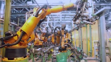 Üretim hattı, Robotik eser