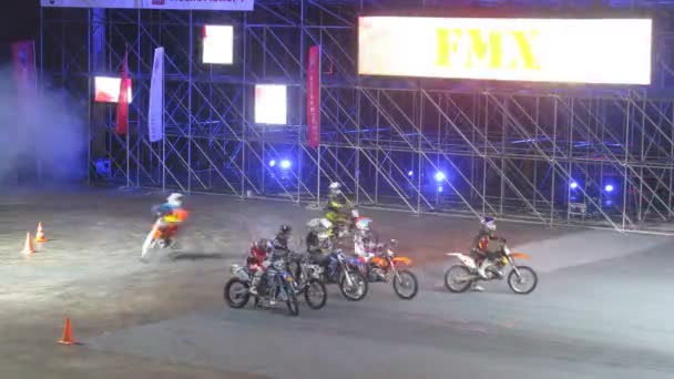 Motociclisti al Festival degli sport estremi — Video Stock