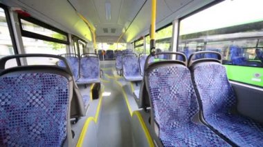 Otobüs içinde boş oturma sıraları