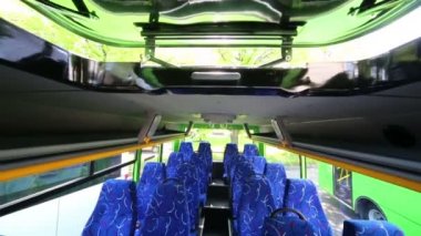 Yumuşak koltuklar, yolcu otobüs içinde için