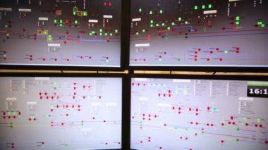 Demiryolu düzeni ekran gemide