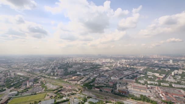 Stadtbild mit Butyrskij Bezirk in Moskau — Stockvideo