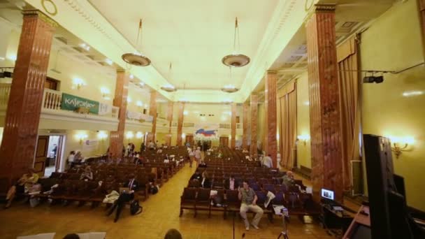 Tocan orquesta durante el Primer Congreso Federal — Vídeos de Stock