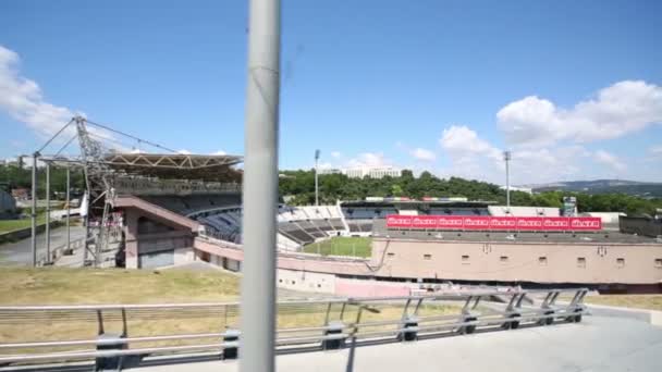 Inonu Stadium in Istanboel, Turkije — Stockvideo