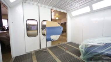 Araba boyama için hazırlanan