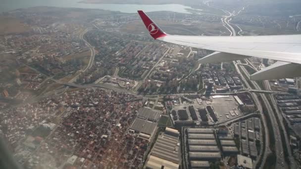 Vista desde el avión — Vídeos de Stock