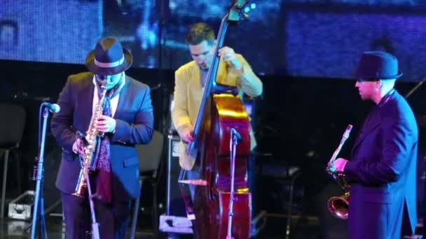 Jazz band si esibisce — Video Stock