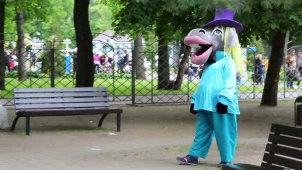 Acteur au IIIe Festival de marionnettes de Moscou — Video