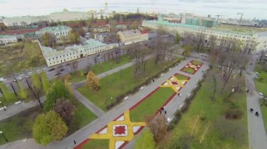 Cityscape Kremlin karmaşık ile