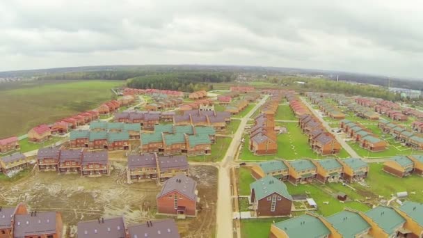 Nouveau village de maison de ville — Video