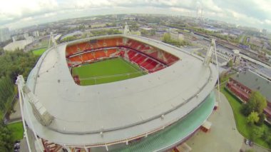 Moskova'da Lokomotif Stadı boş sandalye