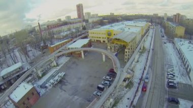 Cityscape Monoray tren U-turn ile