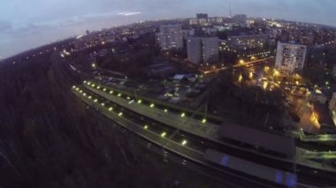 Cityscape demiryolu İstasyonu ile