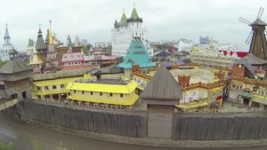 Üst görüntülemek eski mimari tarzı binalar