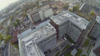 Cityscape ofis ve otel kompleksi ile