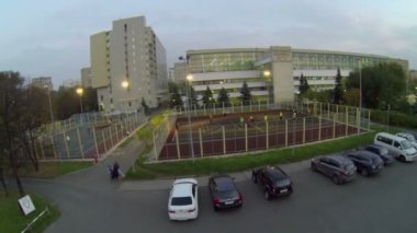 Takım Futbol alanların oynuyor.