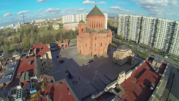 Cattedrale Chiesa armena Surb Khach — Video Stock