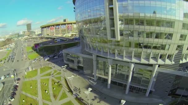 Olympiysky sportcomplex — Stockvideo