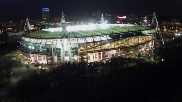 Estadio de fútbol Lokomotiv — Vídeos de Stock