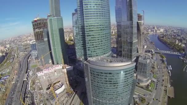 Complexe gratte-ciel de Moscou — Video