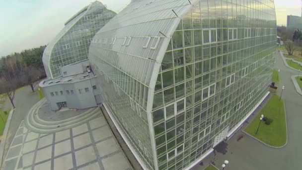 メインの温室植物園 — ストック動画