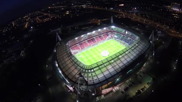 Lokomotiv fotbollsstadion — Stockvideo