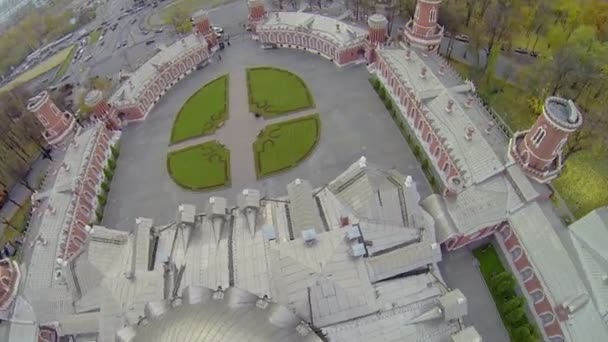 Петровський подорожі палац — стокове відео