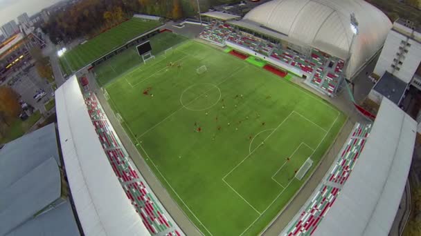 Arena för lokomotiv stadium — Stockvideo