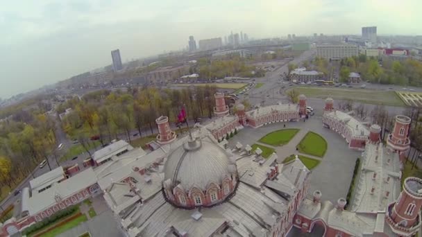 Pietrowski podróży Palace — Wideo stockowe