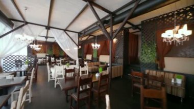 ilginç tasarımlı boş rahat Restoran