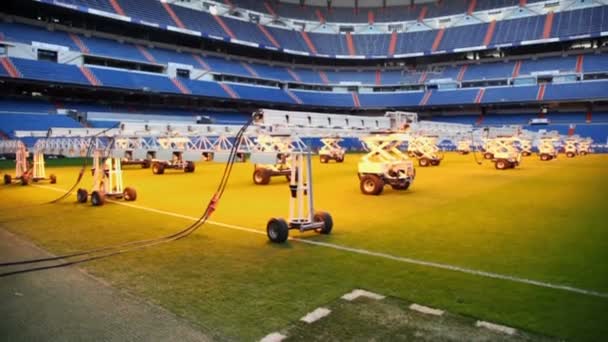 Santiago Bernabeu stadium — Stock Video