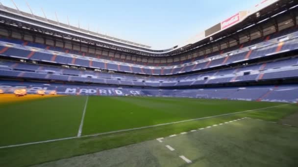 Campo de Santiago Bernabeu Stadium — Vídeo de Stock